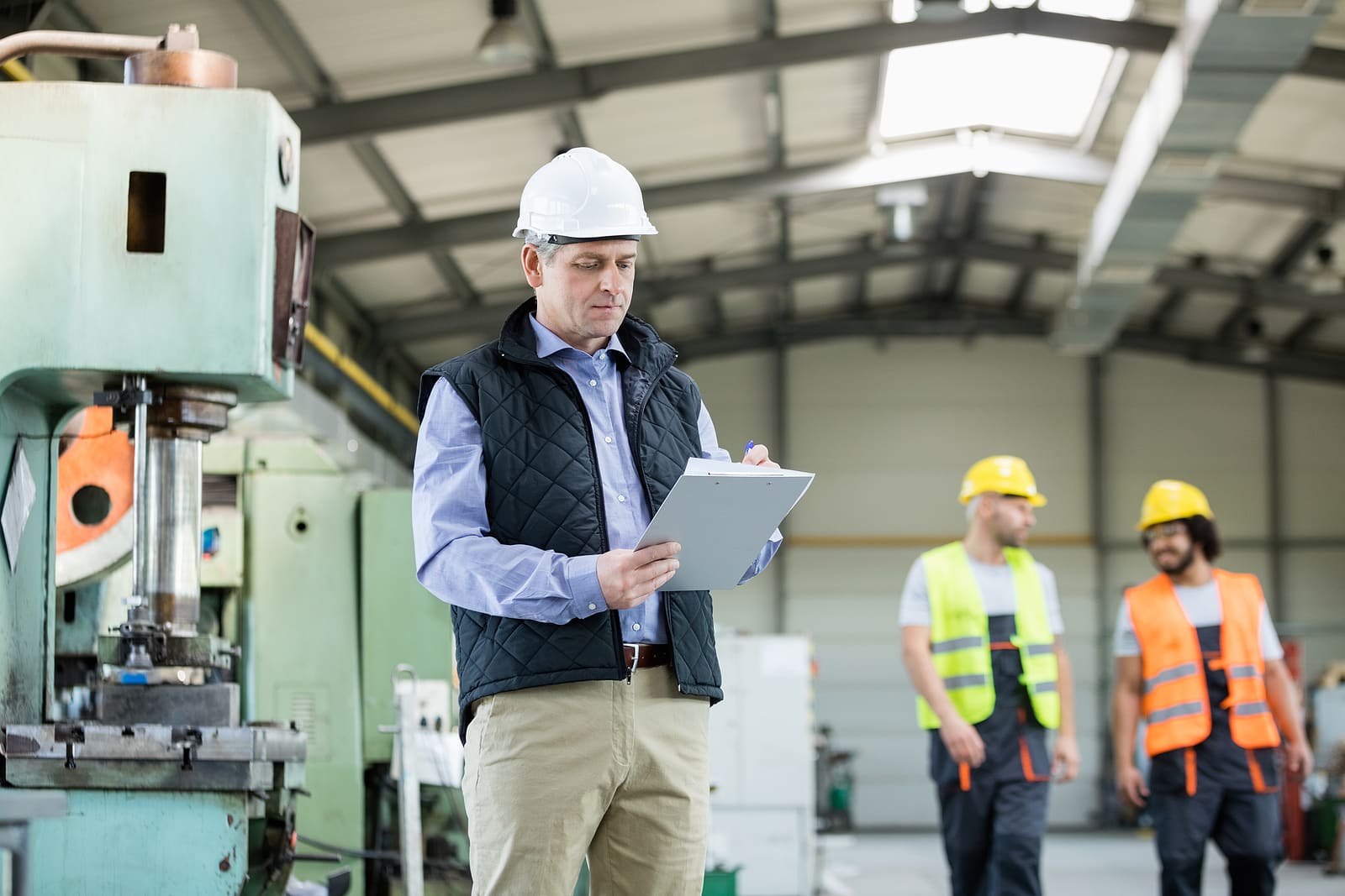 Inspection and Containment in Industrial Manufacturing
